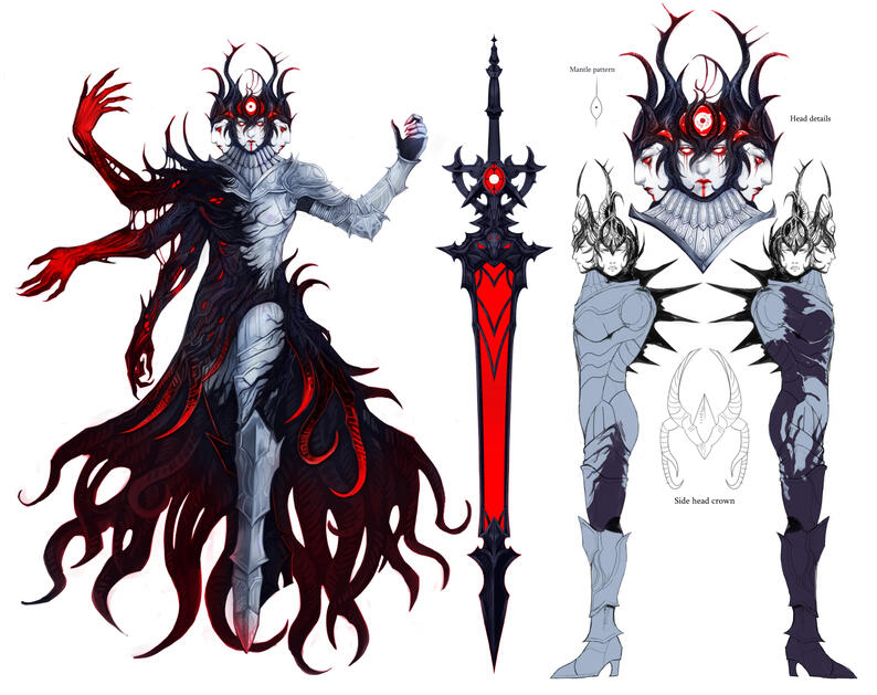 Lady Lethe Concept Art 1